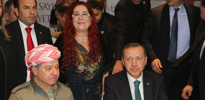 Başbakan Sn. Recep Tayyip Erdoğan ve Mesud Barzani ile..